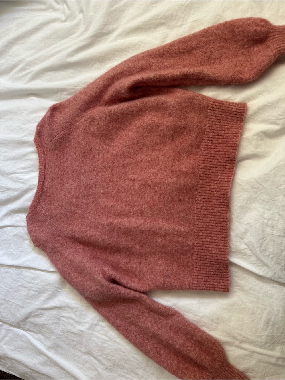 Sézane pink sweater - Picture 5 of 7